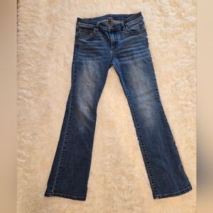 Kut from the Kloth Blue Jeans with Vintage Fading
